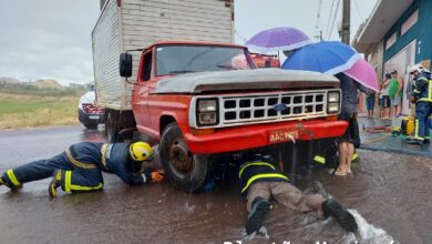 Fotos de Motociclista sofre ferimentos graves após acidente em Sarandi 