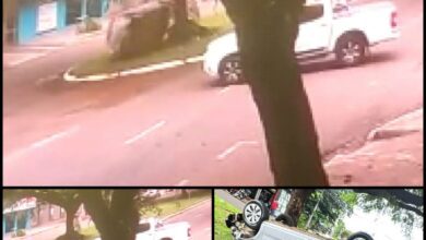 Fotos de Motorista avança preferencial e causa acidente em Maringá 