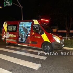 Fotos de Motorista embriagado avança preferencial, causa acidente e tenta fugir empurrando carro em Maringá 