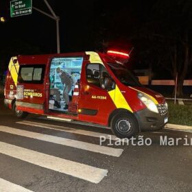 Fotos de Motorista embriagado avança preferencial, causa acidente e tenta fugir empurrando carro em Maringá 