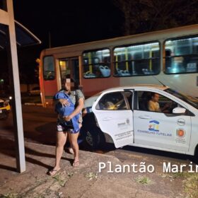 Fotos de Homem que abandonou bebê em terreno baldio em Maringá presta depoimento