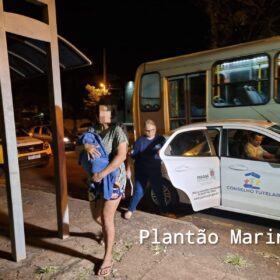Fotos de Pai é preso após abandonar bebê de 8 meses em terreno baldio em Maringá, após brigar com esposa 