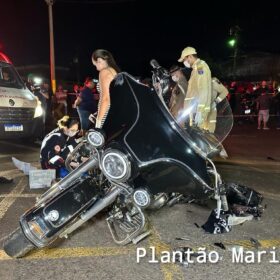 Fotos de Câmera registra acidente que matou professor de física em Maringá