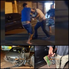 Acidente causado por motorista embriagado termina em pancadaria e prisão em Sarandi Foto 1 Fotos de Acidente causado por motorista embriagado termina em pancadaria e prisão em Sarandi