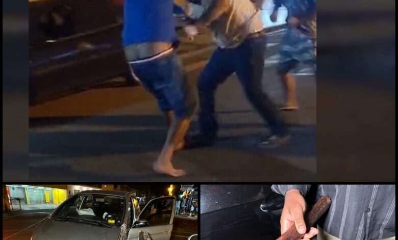 Fotos de Acidente causado por motorista embriagado termina em pancadaria e prisão em Sarandi