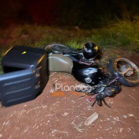 Fotos de Ao perder o controle da motocicleta, homem cai em ribanceira em Maringá