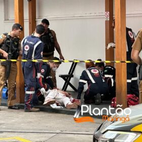 Fotos de Ex-presidiário é baleado após reconhecer, atacar e agredir Policial Penal em Maringá