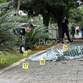 Fotos de Identificado trio preso suspeito de matar homem com tiros de fuzil em Maringá
