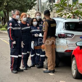 Fotos de Identificado trio preso suspeito de matar homem com tiros de fuzil em Maringá