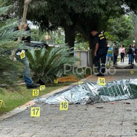 Fotos de Identificado trio preso suspeito de matar homem com tiros de fuzil em Maringá
