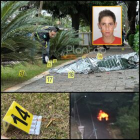 Fotos de Identificado trio preso suspeito de matar homem com tiros de fuzil em Maringá