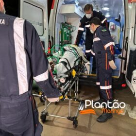 Fotos de Homem é intubado e socorrido em estado grave após ser atingido por disparos de arma de fogo