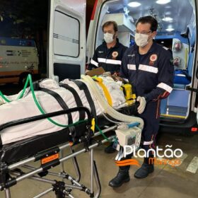 Fotos de Homem é intubado e socorrido em estado grave após ser atingido por disparos de arma de fogo