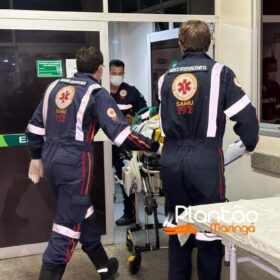 Fotos de Homem é intubado e socorrido em estado grave após ser atingido por disparos de arma de fogo