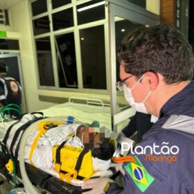 Fotos de Homem é intubado e socorrido em estado grave após ser atingido por disparos de arma de fogo