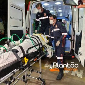 Fotos de Homem é intubado e socorrido em estado grave após ser atingido por disparos de arma de fogo