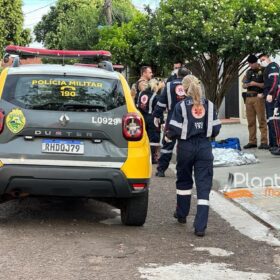 Fotos de Assaltante que morreu durante tentativa de roubo a residência em Maringá, é identificado 