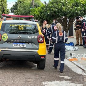 Fotos de Homem é morto após invadir e tentar assaltar residência em Maringá