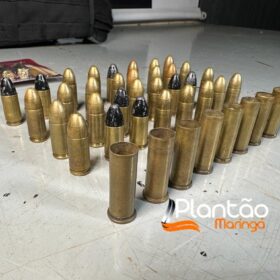 Fotos de Homem é preso com pistola 9mm após perseguição em Maringá