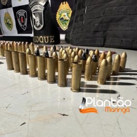 Fotos de Homem é preso com pistola 9mm após perseguição em Maringá
