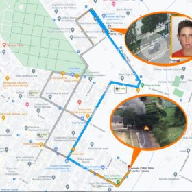 Fotos de Identificado trio preso suspeito de matar homem com tiros de fuzil em Maringá