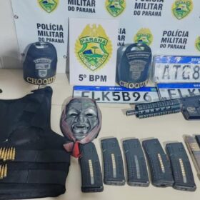 Fotos de Identificado trio preso suspeito de matar homem com tiros de fuzil em Maringá