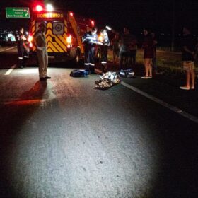 Fotos de Idoso de 68 anos morre atropelado na rodovia PR-317 