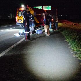 Fotos de Idoso de 68 anos morre atropelado na rodovia PR-317 