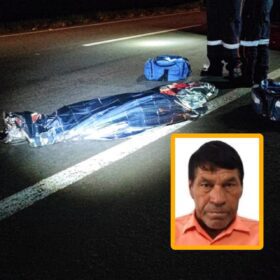 Fotos de Idoso de 68 anos morre atropelado na rodovia PR-317 