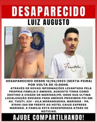 Fotos de Jovens de São Paulo desaparecerem após desembarcar em Maringá