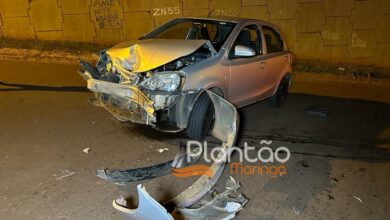 Fotos de Carro invade preferencial e causa grave acidente em Maringá
