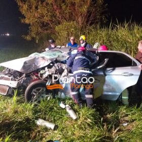 Fotos de Morador de Maringá morre após grave acidente próximo a ponte do Rio Ivaí