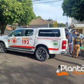 Fotos de Motociclista é intubado após acidente envolvendo três veículos em Maringá