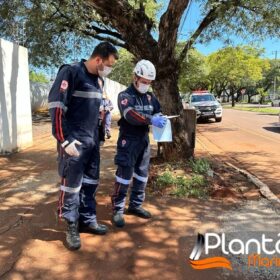 Fotos de Pintores são intoxicados por tinta dentro de caixa d'água em Maringá