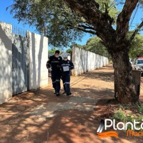 Fotos de Pintores são intoxicados por tinta dentro de caixa d'água em Maringá