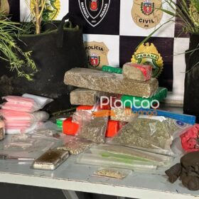 Fotos de Traficante que produzia a própria droga é preso pela Rocam de Maringá