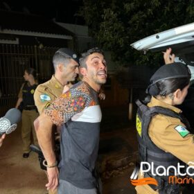 Fotos de Travesti é esfaqueada no peito em Maringá; o principal suspeito foi preso em flagrante