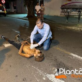 Fotos de Travesti é esfaqueada no peito em Maringá; o principal suspeito foi preso em flagrante