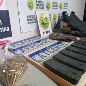Fotos de Três suspeitos de executar homem com tiros de fuzil em Maringá são presos em Londrina 