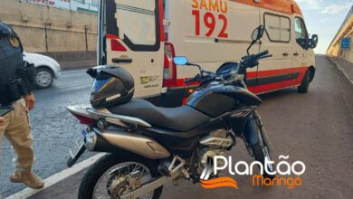 Fotos de Vigilante é intubado após cair de moto em Sarandi 