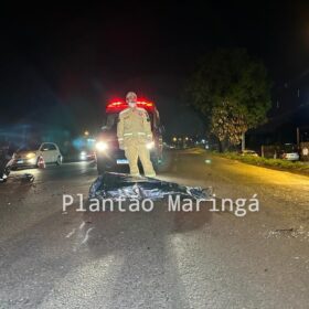 Fotos de Carro avança preferencial e mata entregador de pizza em Maringá