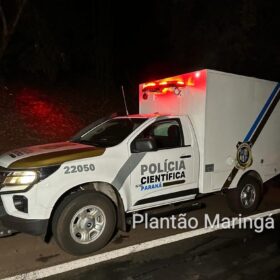 Fotos de Carro explode após batida e motorista morre carbonizado em Maringá