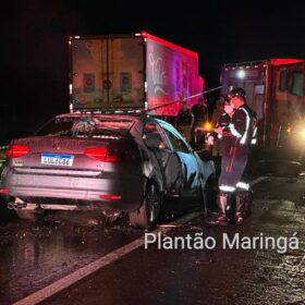 Fotos de Identificado motorista que morreu em trágico acidente em Maringá