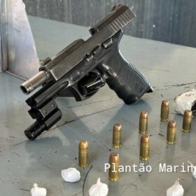 Fotos de Grávida de 8 meses é presa com pistola e drogas em Maringá 