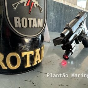 Fotos de Grávida de 8 meses é presa com pistola e drogas em Maringá 