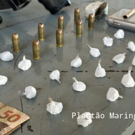Fotos de Grávida de 8 meses é presa com pistola e drogas em Maringá 