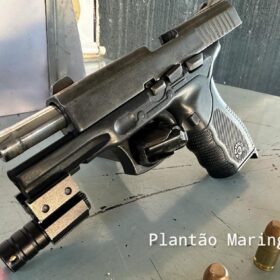 Fotos de Grávida de 8 meses é presa com pistola e drogas em Maringá 