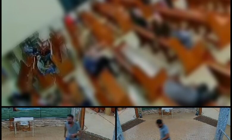 Fotos de Homem furta celular durante missa em Maringá; veja vídeo