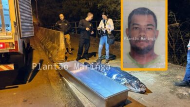 Fotos de Homem tenta salvar mulher e acaba morrendo após cair de dez metros de altura em Maringá 