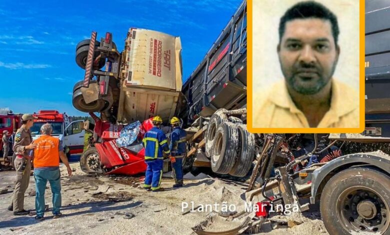 Fotos de Identificado trabalhador que morreu em trágico acidente envolvendo duas carretas
